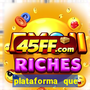 plataforma que deposita r$ 1